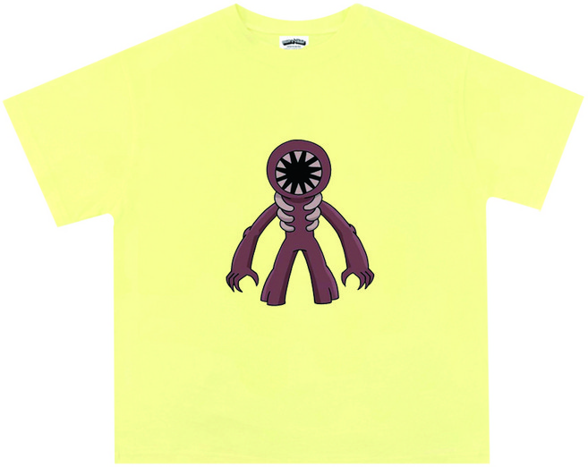 [나노핏키즈]로블록스 도어즈 글리치 레몬 반팔티셔츠