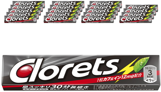 Clorets 클로렛츠 XP 샤프 민트 껌 20팩, 20개