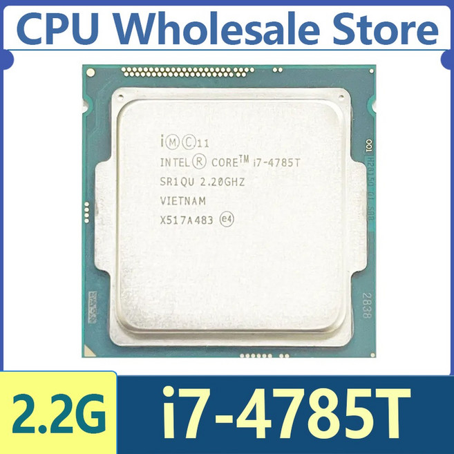 DS GV INTEL 쿼드 35W 4785T 8스레드 1150 CO 코어 프로세서 I7 8M 2GHZ