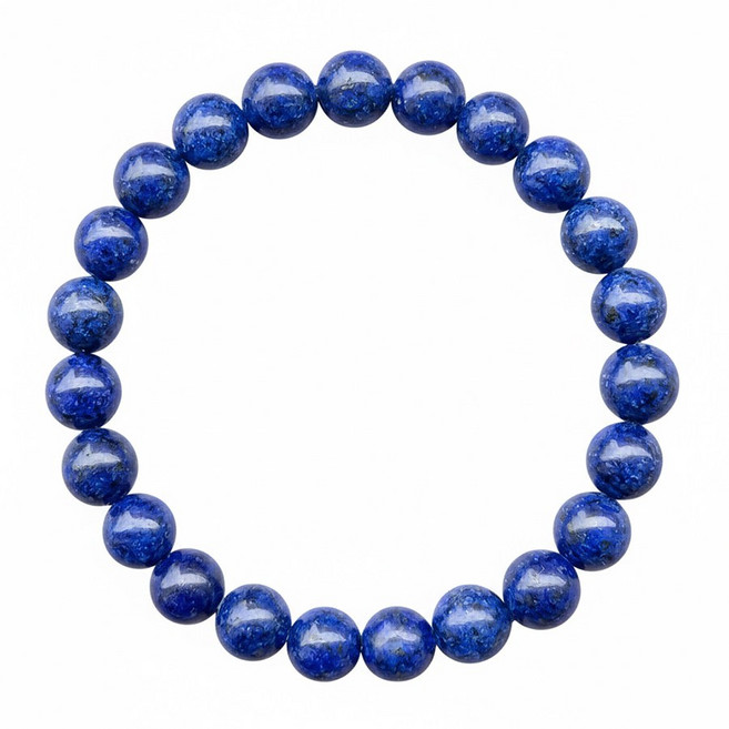 B&B 천연 청금석 팔찌 라피스라줄리 원석 재물운 성공 수호석