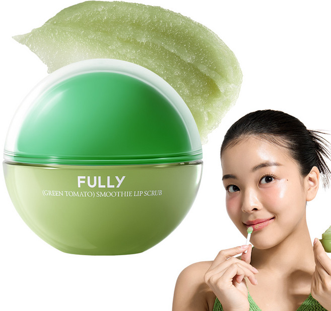 FULLY 그린토마토 스무디 립스크럽, 1개, 12g