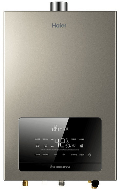 Haier海爾 強排恆溫熱水器DC6-16L 智能恆溫 多重安全防護 節能省電, 16公升, 16公升