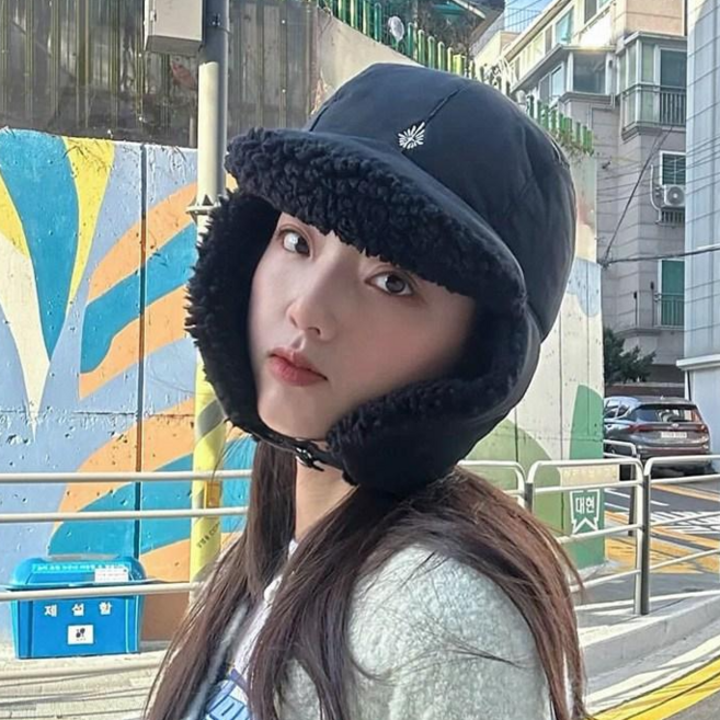 빅무드 윈터 뽀글이 귀달이모자 겨울 방한 남녀공용 군밤모자 방한모자