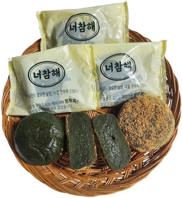 너참해 떡 영광 해풍맞은 쑥으로 만든 쑥인절미, 1박스, 1kg