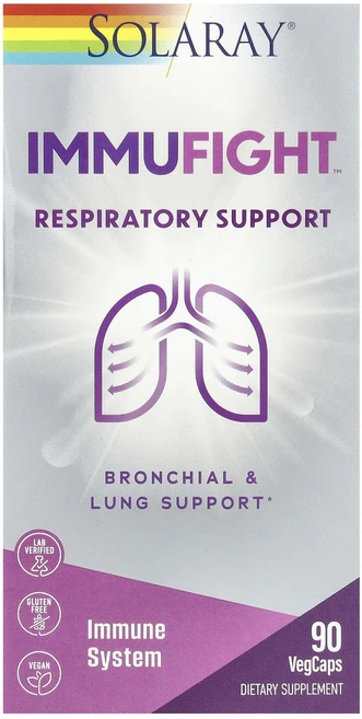 몸관리하세요 겨울입니다 Solaray ImmuFight™ 호흡기 지원 베지 캡슐 90정 특별관리진행, SolarayImmuFight호흡기지원베지캡슐90정 - 쿠팡