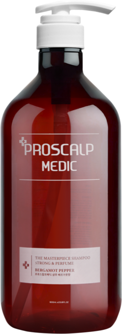 프로스칼프메딕 대용량 1000ml 쿨링 샴푸 판테놀 맥주효모 펩타이드 비오틴 약산성 비듬 정수리 냄새, 1개, 1L
