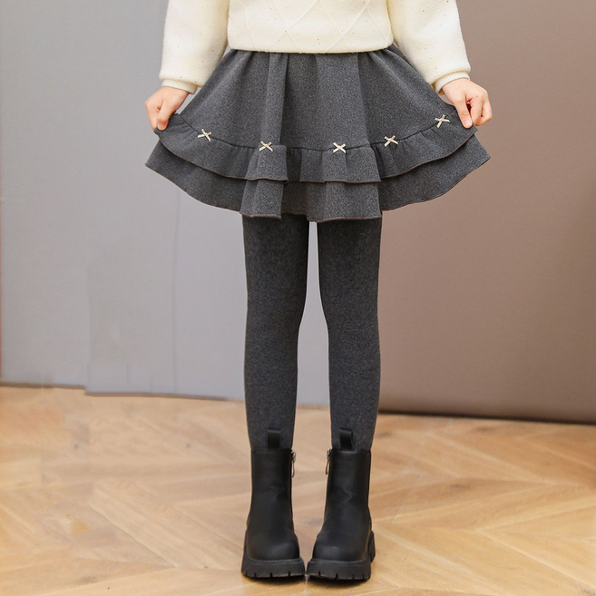 리본 기모 치마레깅스 110-160호