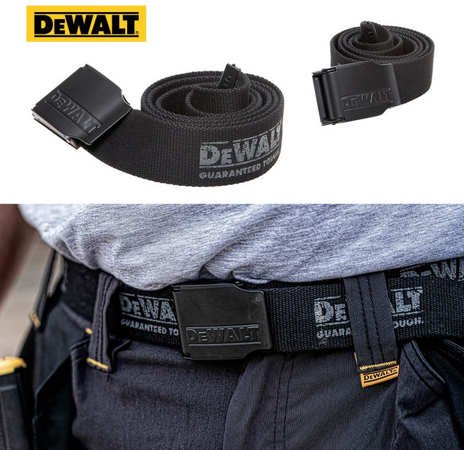 디월트 툴벨트 공구 작업 작업복 벨트 프로 버클 허리띠, FREE, 블랙, 1