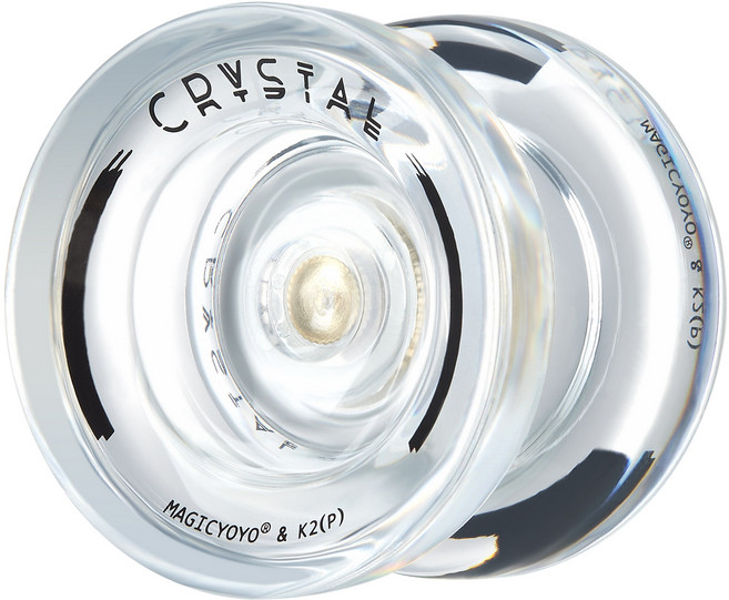 매직요요 K2 crystal 크리스탈 어린이 장난감 스포츠완구 고급플라스틱 요요, 1. K2(크리스탈), 1개
