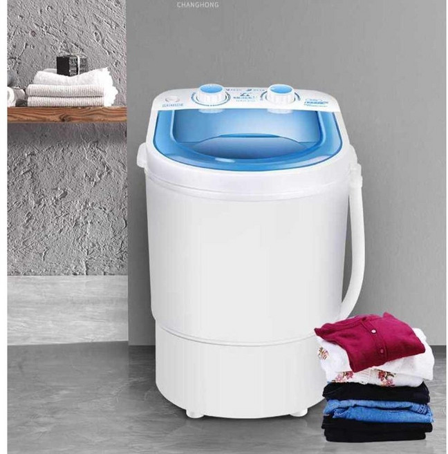 소형세탁기 3kg 미니 간이 초소형 양말 행주 세탁기, 3kg 화이트통 + 살균블루라이트