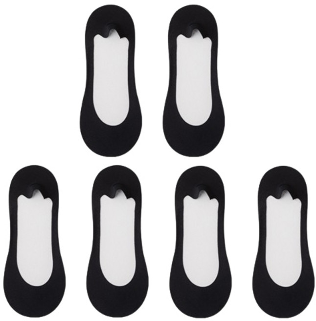 FOBIELLA 발바닥 쿠션 발편한 여성용 페이크삭스