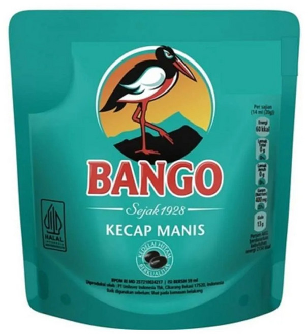 방오 케찹마니스 소용량 BANGO KECAP MANIS 할랄, 5개