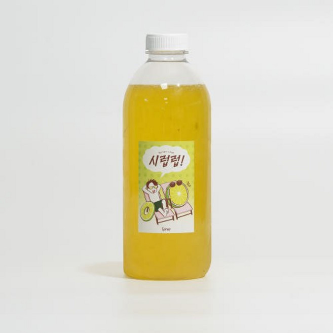 [시럽럽] 라임청 수제 과일청 모히또청, 550g, 1개, 1개입