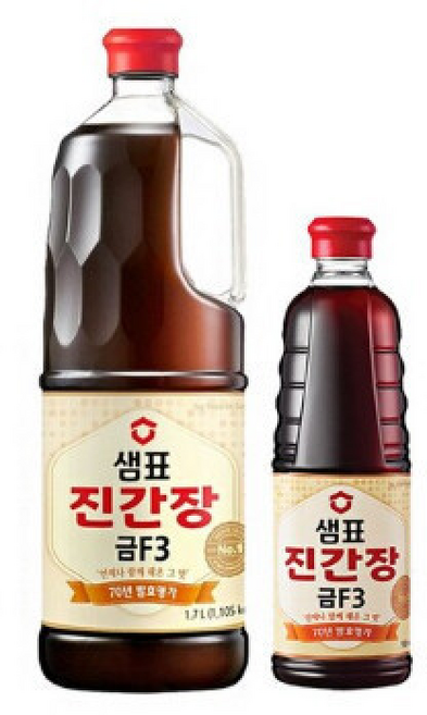 샘표 진간장 금F3 +, 1.7L, 1개