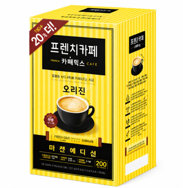 프렌치카페 카페 믹스, 1개, 200개입