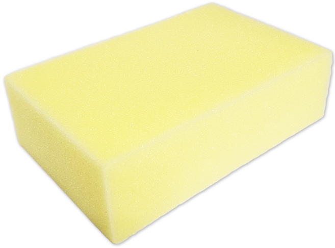 코벨 세차용 노랑 세차스폰지1P 차량스펀지 타일미장, 1개