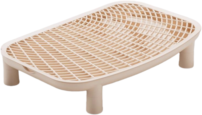 포프린츠펫 고양이 화장실매트 사막화방지 모래 발판, 1개, 베이지색