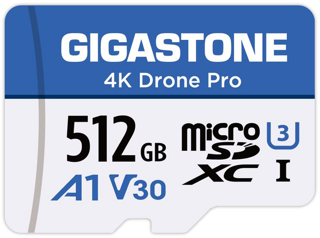 SD 512GB 4K Drone Pro microSDXC UHS-I A1 V30 U3 C10 100MBs Wyze Cam DJI 4K SD [5년 데이터