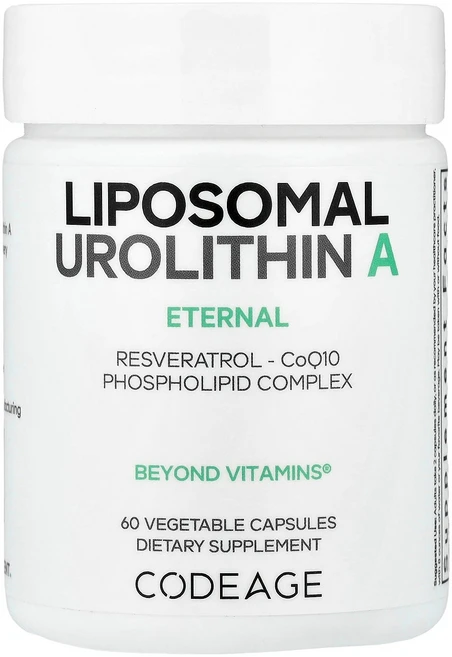 Codeage 코데이지 리포좀 유로리틴 A 이터널 60 캡슐 영양제, 1개, 60정 - 쿠팡