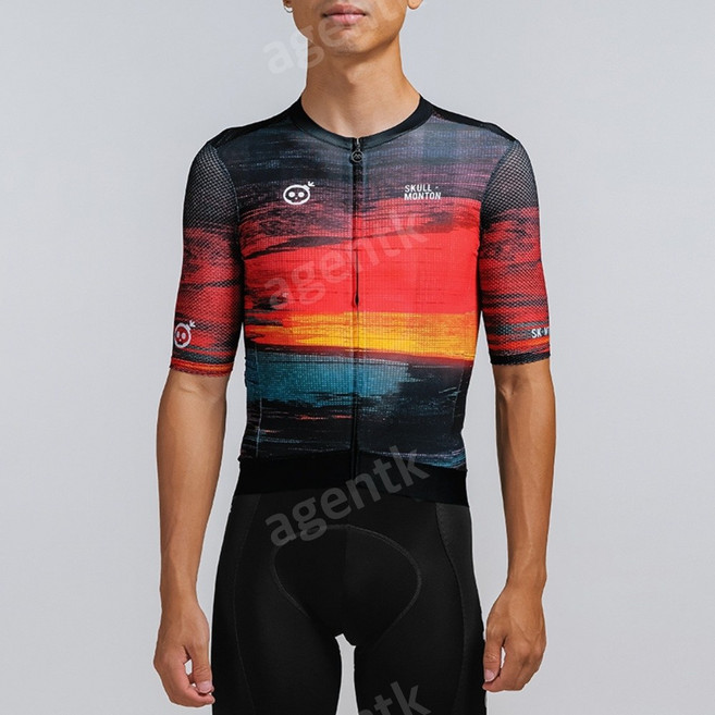 Monton 반팔 긴팔 저지 남녀 여름 자전거 자전거복 상의 몬톤 져지