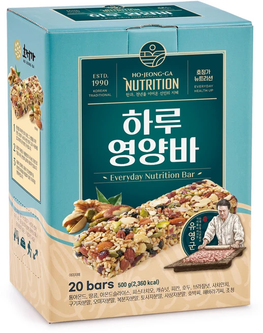 호정가 하루영양바 (20개입), 1세트, 500g - 쿠팡