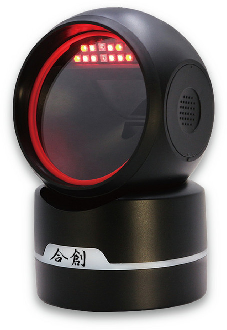 Co-create 合創 F-6800 條碼掃描器 有線平台桌面型 零售倉儲適用, 1個, F-6800 平台掃描器