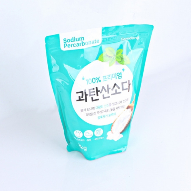 제오오스토어 과탄산소다 2KG 리빙세제 주방청소제 산소계표백제 세탁잡화