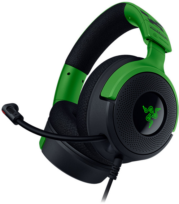 레이저코리아 크라켄 V4 X 마인크래프트 에디션 유선 게이밍 헤드셋 Razer Kraken V4 X Minecraft Edition, 마인크래프트에디션