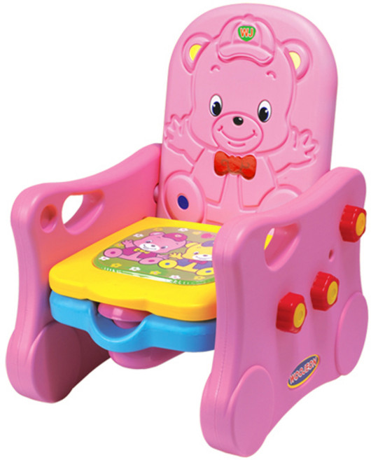 아기곰 멜로디 변기, 혼합