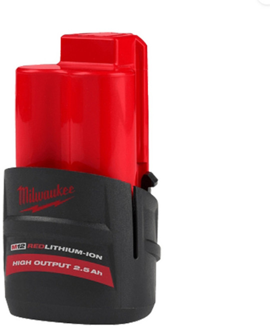 밀워키 초강력파워배터리 M12 HB2.5 12V 2.5AH 고출력 리튬이온