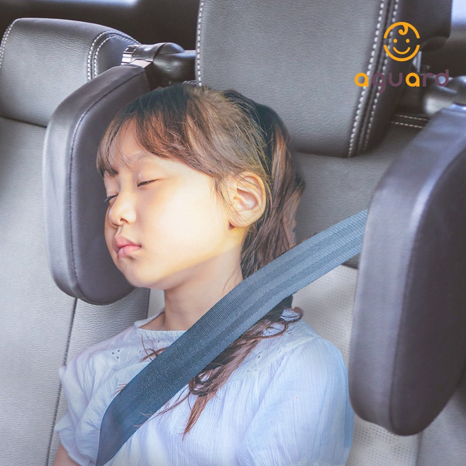 아가드 차량용 헤드레스트 쿠션, 베이지