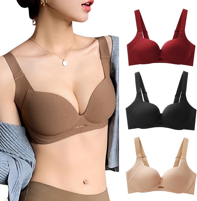 MJ FASHION 無鋼圈上托集中內衣