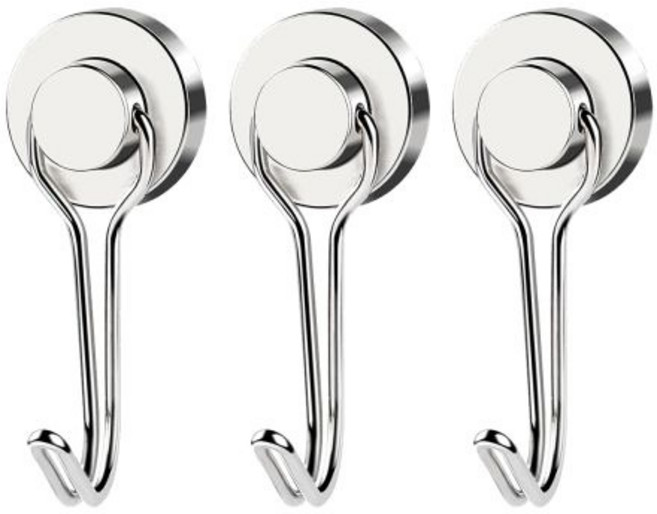 마하링크 네오디움 고강력 회전형 자석걸이, 16mm, 3개