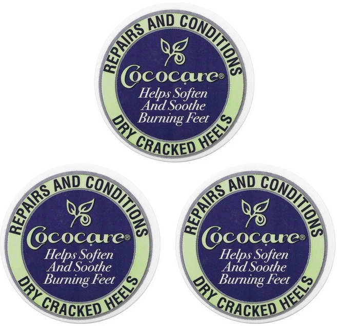 Cococare 리페어 앤 컨디션 드라이 크랙트 힐스 풋 케어 11g 3팩 - 쿠팡