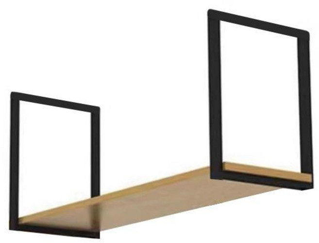 카페 천장 선반 레스토랑 천장랙 레이어 진열장, 1단, 1단 100x30x50