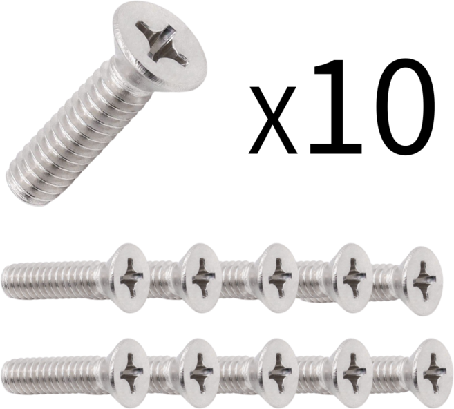 굿나잇몰 접시 머리 볼트 십자 스텐 사라 머신 규격 M2 M2.6 M3 M4 M5 M6 M8 (10개 묶음), 10개, 스텐 접시머리 십자볼트, 20mm