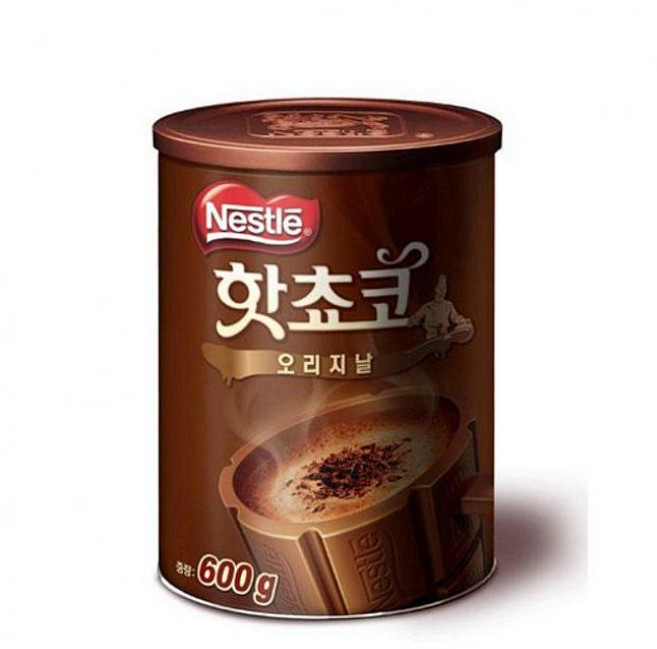 네슬레 핫초코 오리지널 분말, 600g, 1개입, 6개
