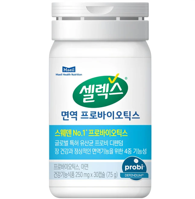 셀렉스 면역 프로바이오틱스, 30정, 1개 - 쿠팡