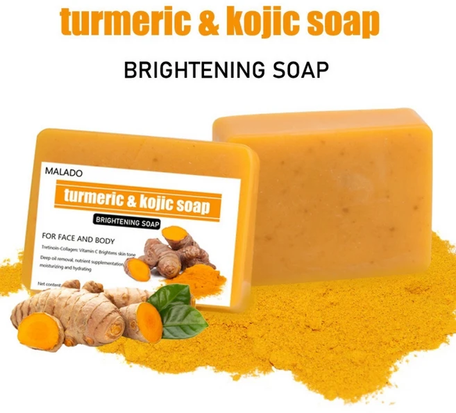 천연 강황 레몬 비누 허브비누천연, 3개입, 100g - 쿠팡