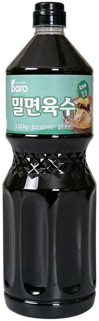 바로 10배희석 밀면육수 부산밀면 냉면 육수 소스 장국, 1개, 2.35kg