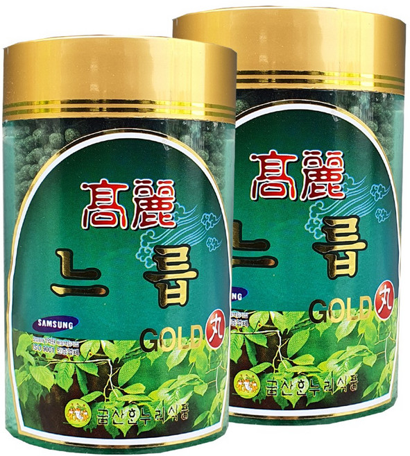 금산한누리식품 느릅환 느릅나무환 600g (300g+300g) (병), 2개, 300g