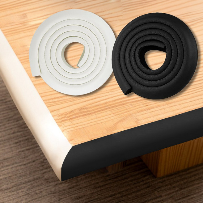 쉬핑 모서리보호대 쿠션 코너보호대 모서리 침대, 블랙, 1세트