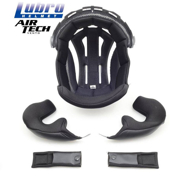 LUBRO AIR TECH 安全帽內襯, M, 黑色