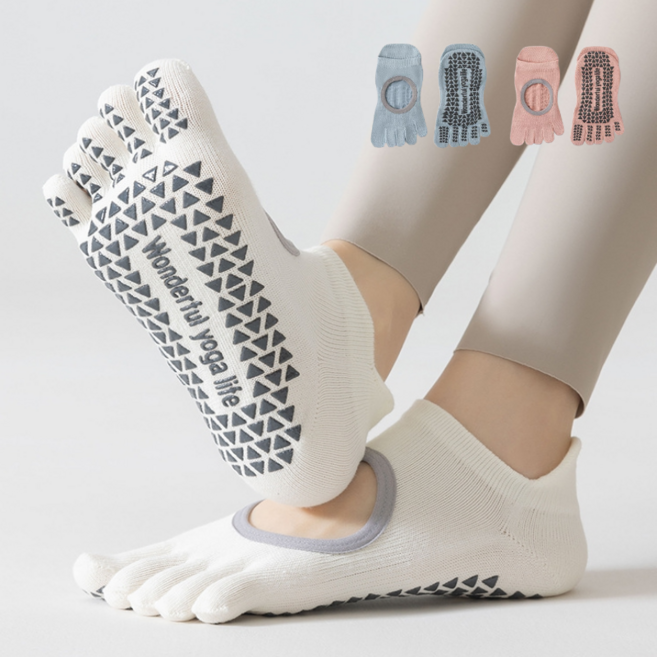 비키니홀릭 논슬립 요가양말 필라테스 미끄럼방지 여성 운동양말 3켤레