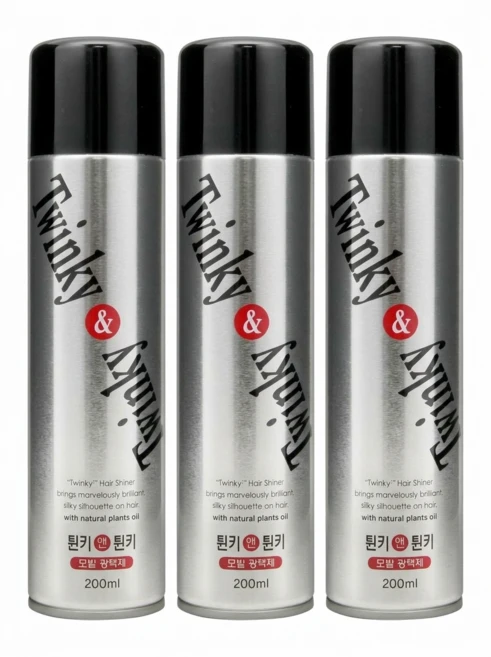 케론 튄키 앤 튄키 광택 스프레이 200ml, 3개 - 쿠팡