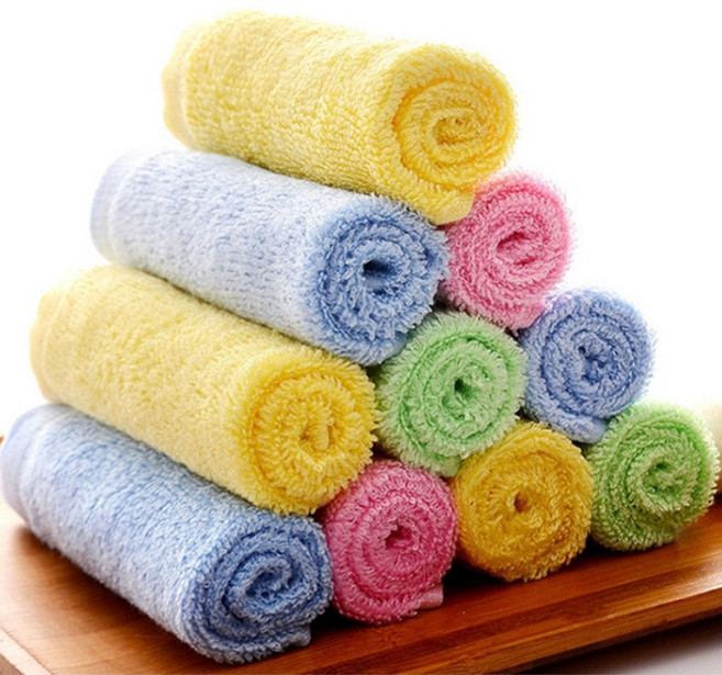 대나무행주 주방 천연 행주 타올 색상랜덤 소 중 5P, 5개