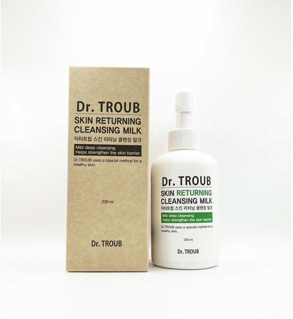 시드물 닥터트럽 스킨 리터닝 클렌징 밀크, 200ml, 1개