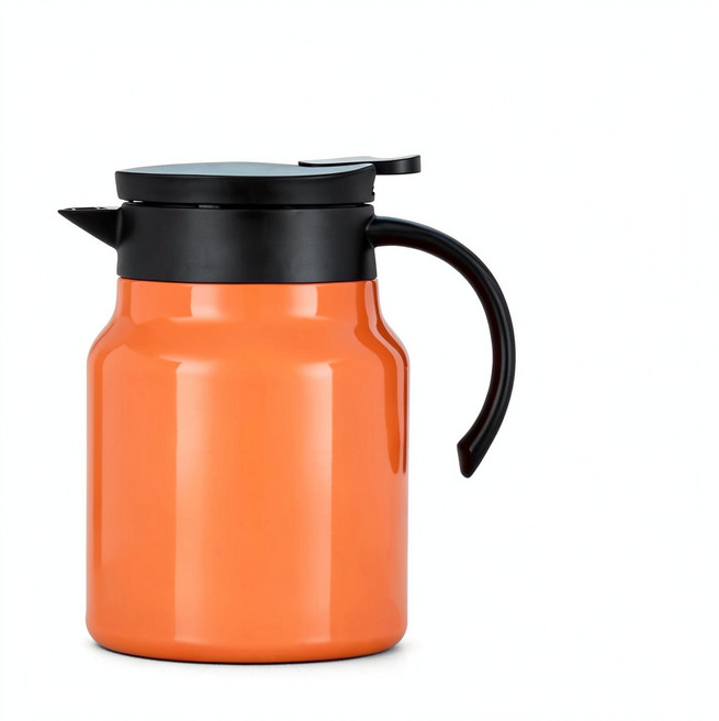 HYPXL 316不鏽鋼泡茶壺, 活力橙, 1個, 1000ml