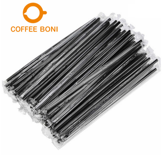 커피보니 25cm 개별포장 일자 빨대 스트로우 500개입, 500개, 1개
