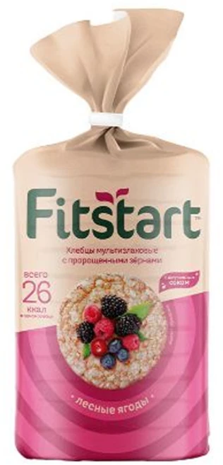 [Fitstart] Crispbreads Forest Berries 100g [핏스타트] 크리스프브레드 숲 베리, 3개 - 쿠팡